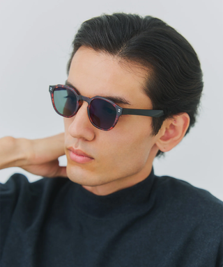 【jugaadXX】Matira amber × black 太陽眼鏡/墨鏡(抗藍光/阻擋紫外線)