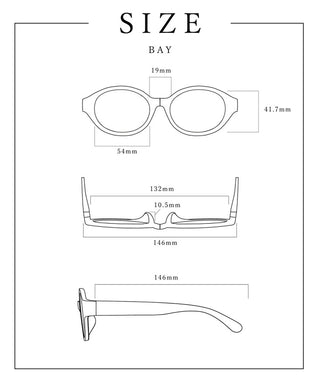 BAY CLEAR light grey 太陽眼鏡/墨鏡(抗藍光/阻擋紫外線)