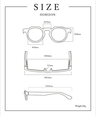 HORIZON CLEAR dark brown - jugaad14 Taiwan